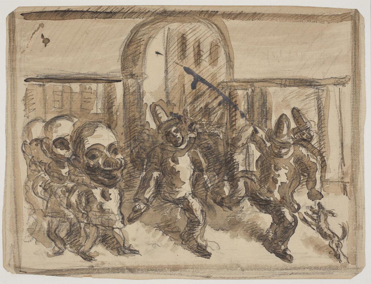 Karneval és Nizza alkotó: Vilhelm Lundstrøm