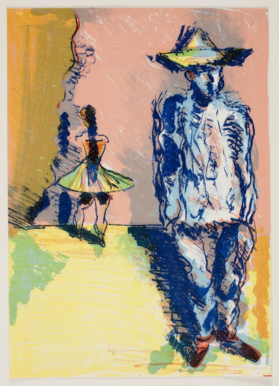 Pierrot és Colombine alkotó: Vilhelm Lundstrøm
