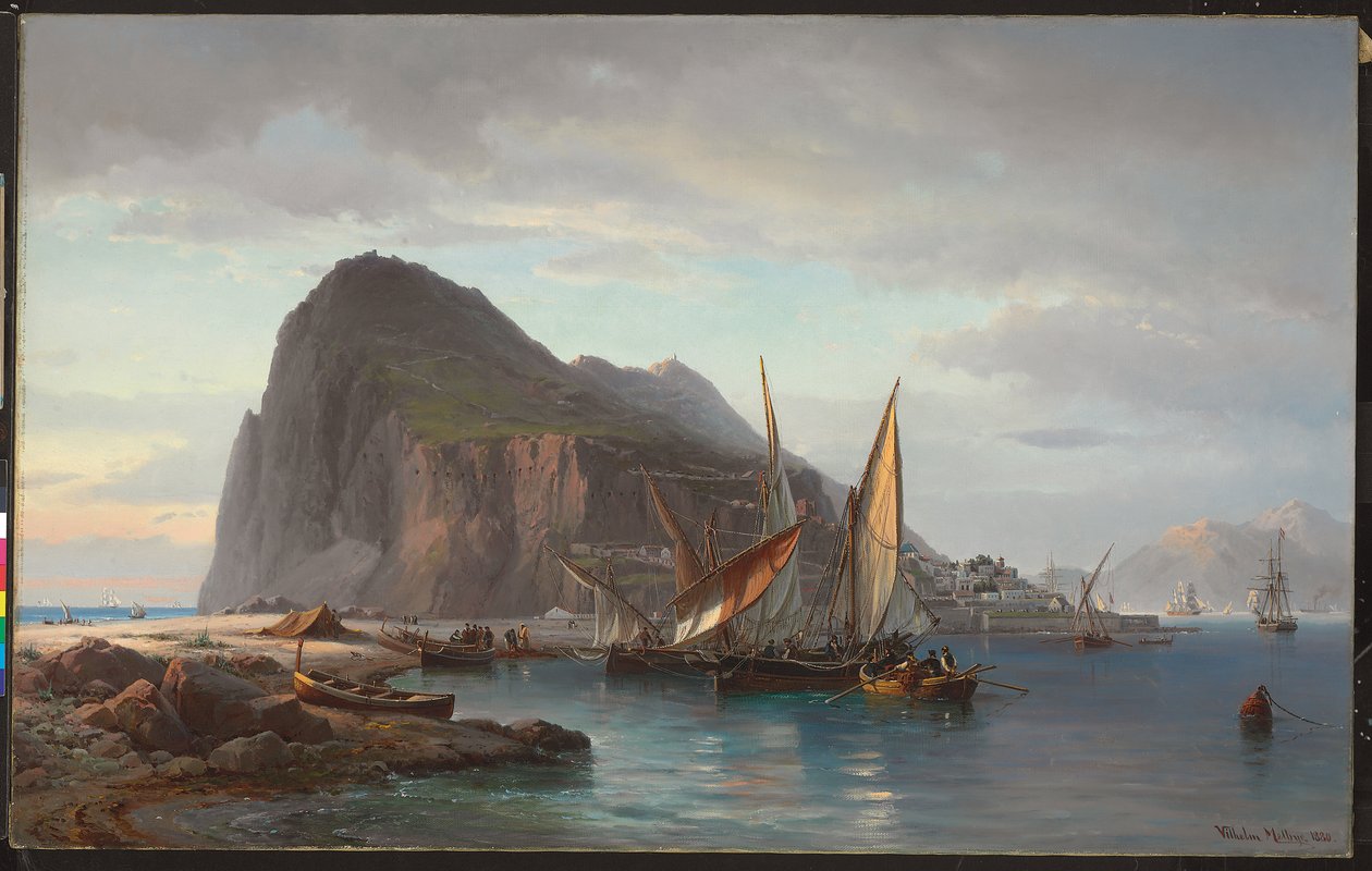 Kiszállítás Gibraltárról, 1880 alkotó: Vilhelm Melbye