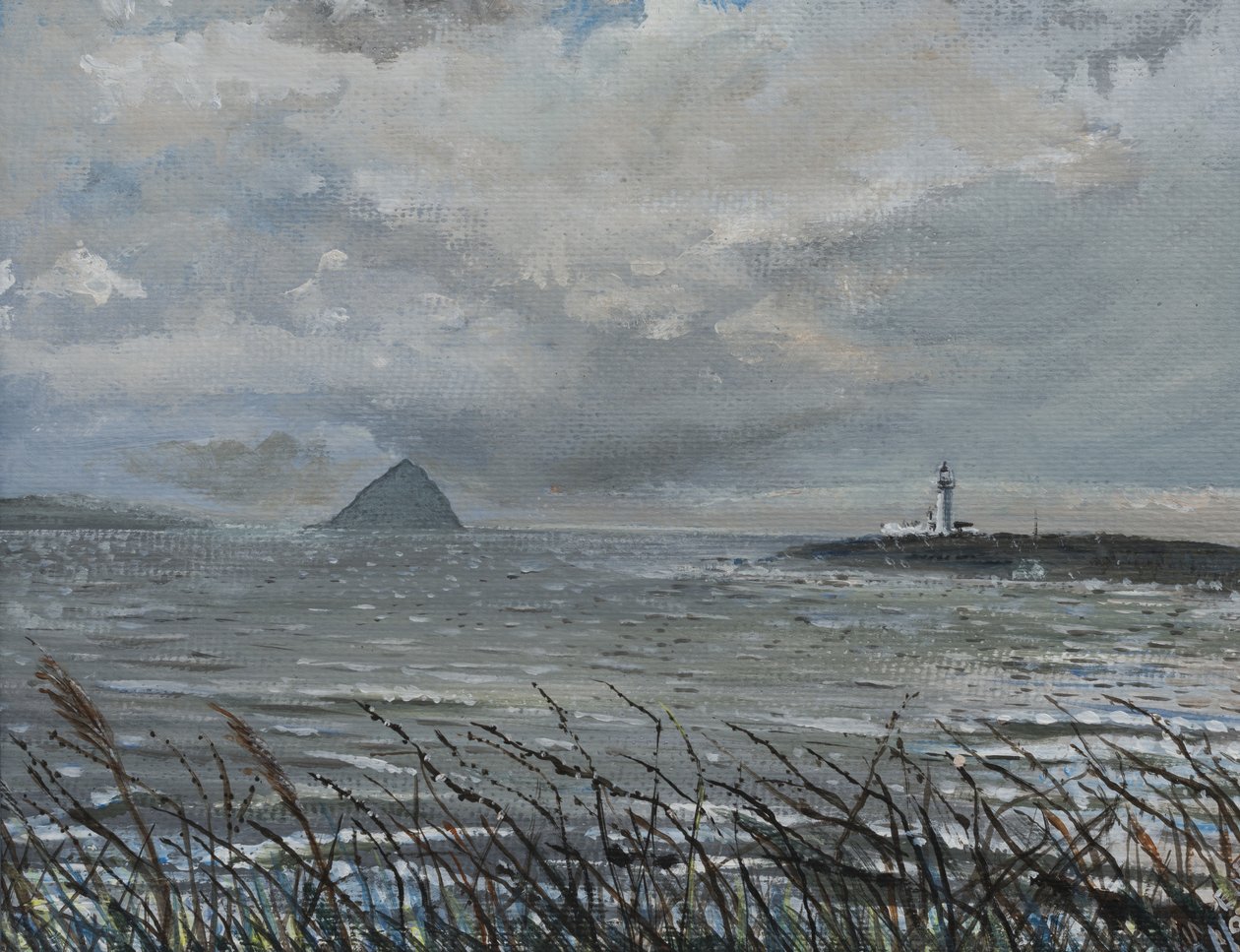 Ailsa Craig Arranból, 2007, (Akril vászonra) alkotó: Vincent Alexander Booth