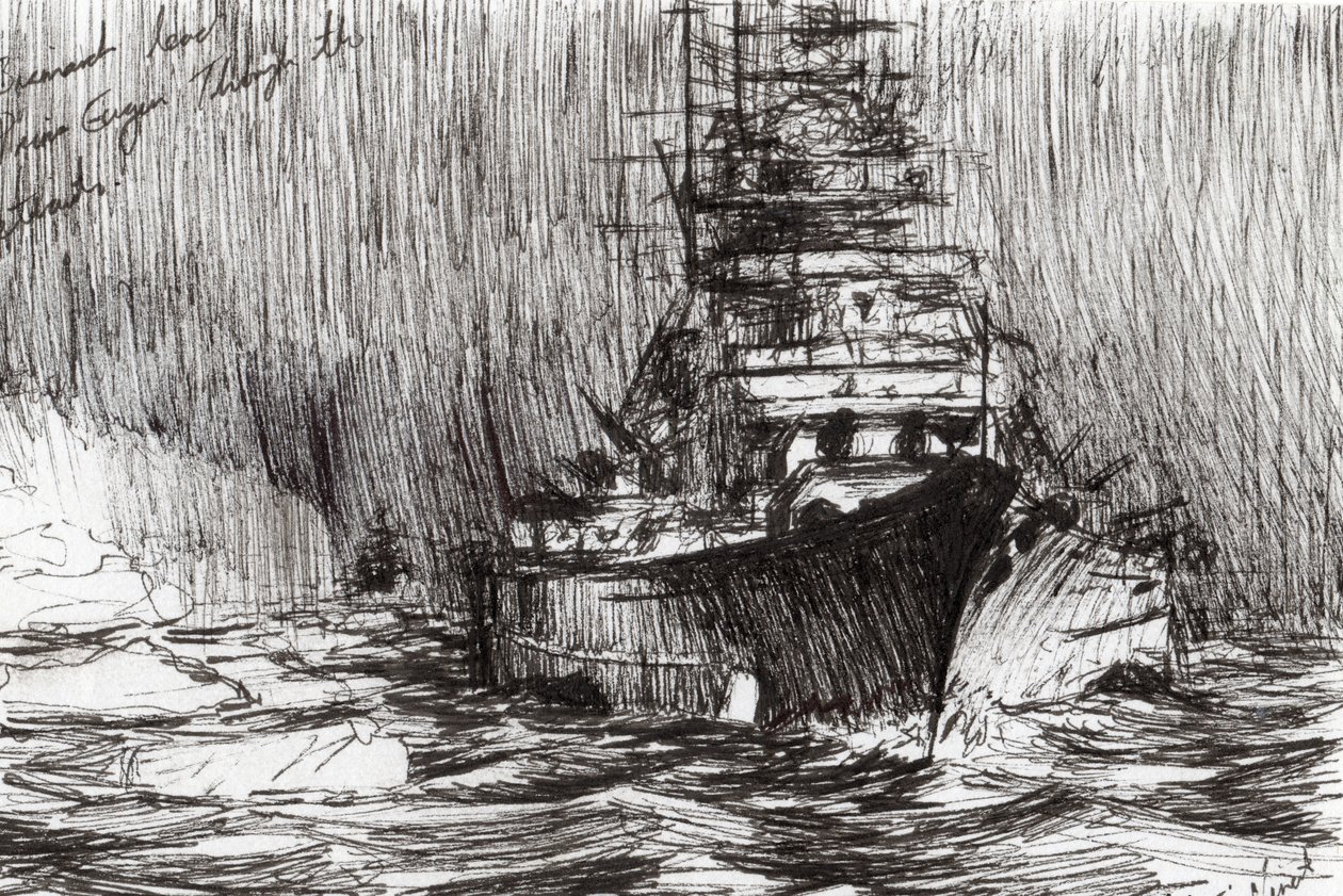 Bismarck (tinta) Grönlandon, 2005, (tinta papíron) alkotó: Vincent Alexander Booth