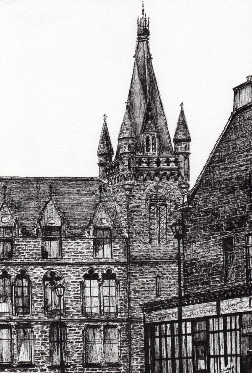Cupar, 2007, (tinta, papír) alkotó: Vincent Alexander Booth