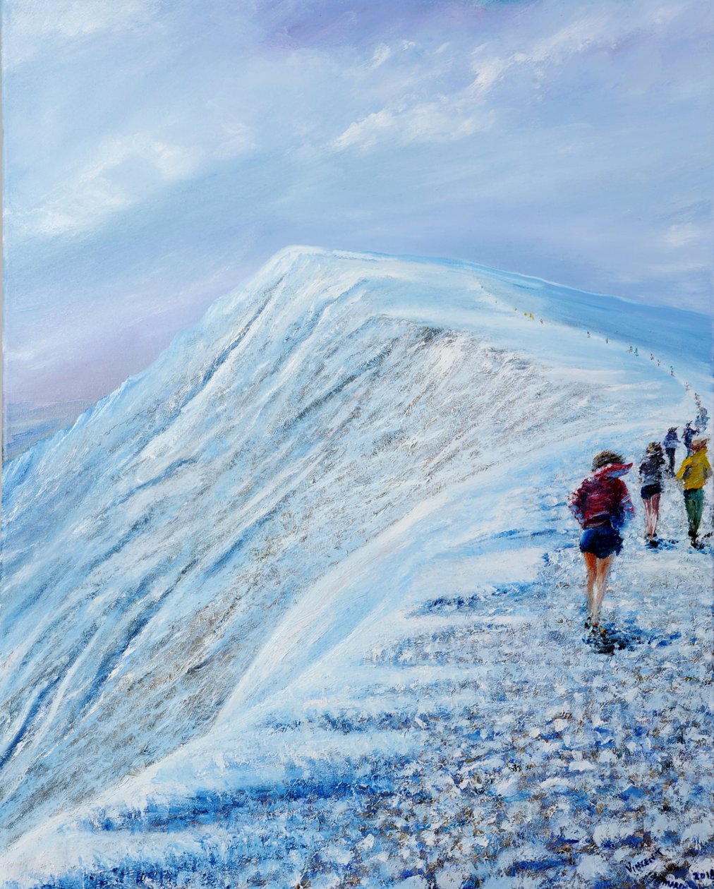 Verseny a Helvellyn-en, 2018, alkotó: Vincent Alexander Booth
