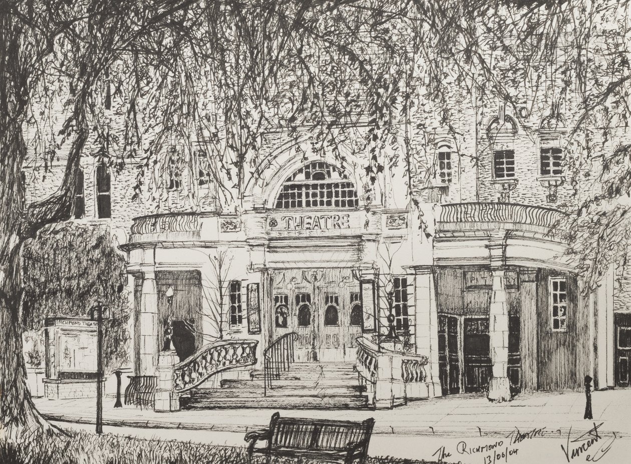 Richmond Theatre, London, Egyesült Királyság, 2004 (Tinta papíron) alkotó: Vincent Alexander Booth
