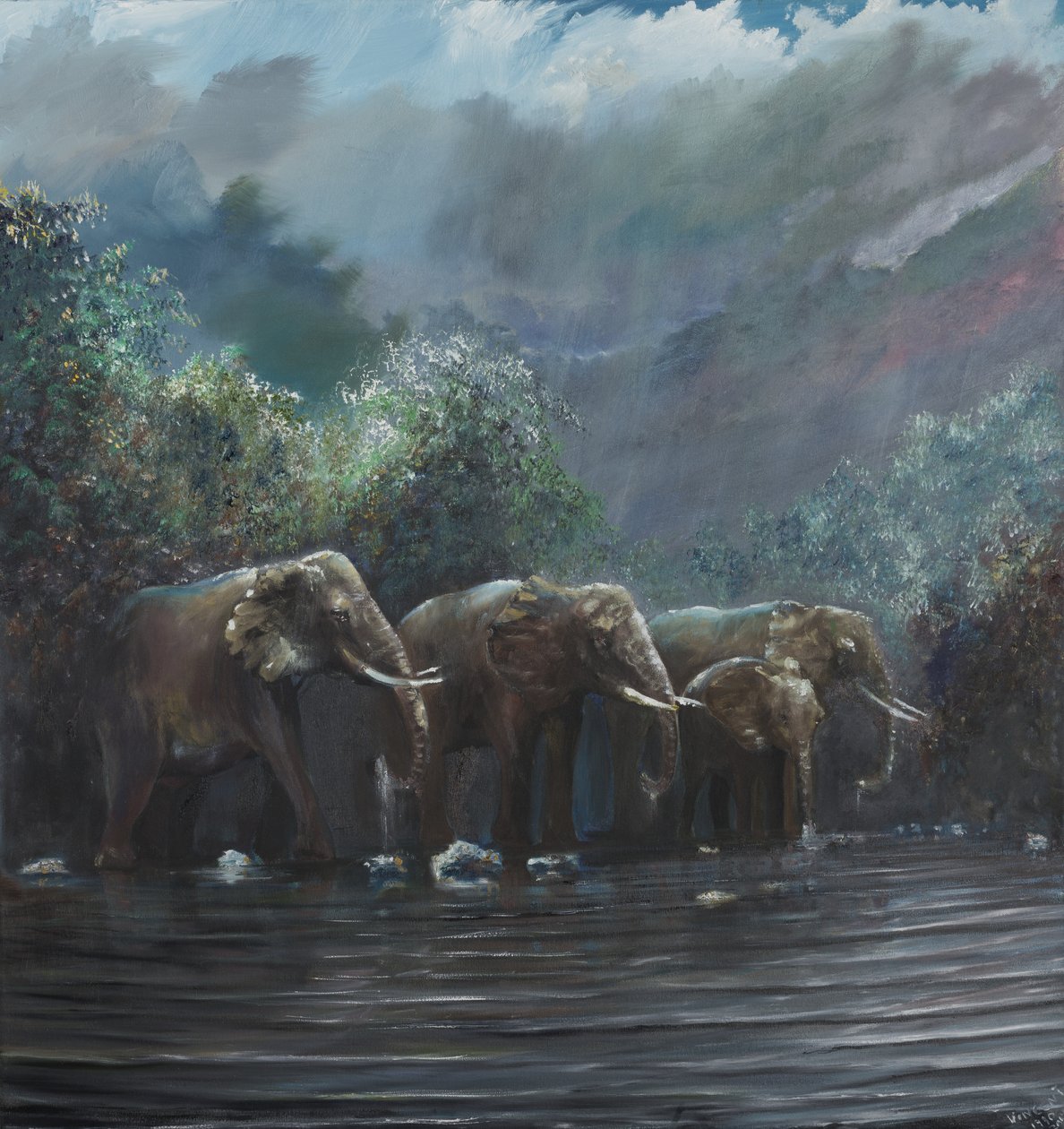 Welcome Waters, 1990, alkotó: Vincent Alexander Booth