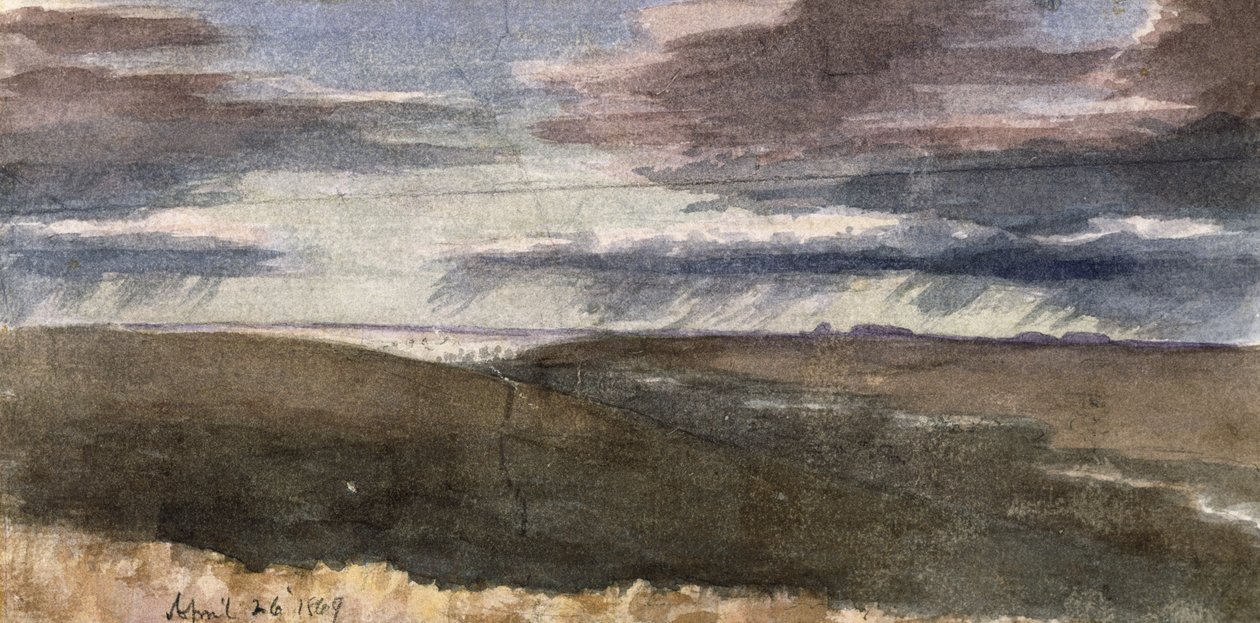Southwestern Scene, 1869. április 26. (wc papíron) alkotó: Vincent Colyer