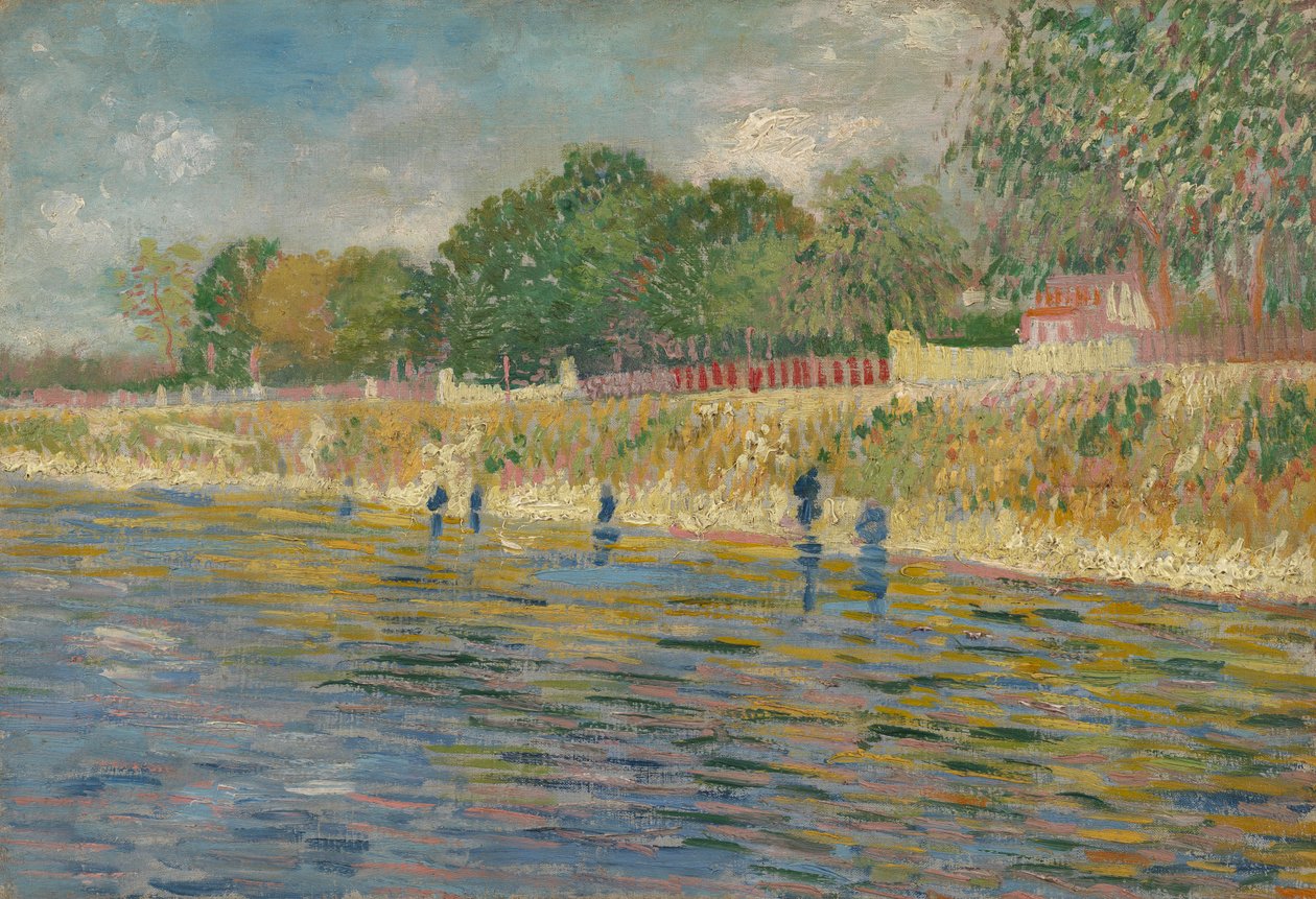 Szajna partja alkotó: Vincent van Gogh
