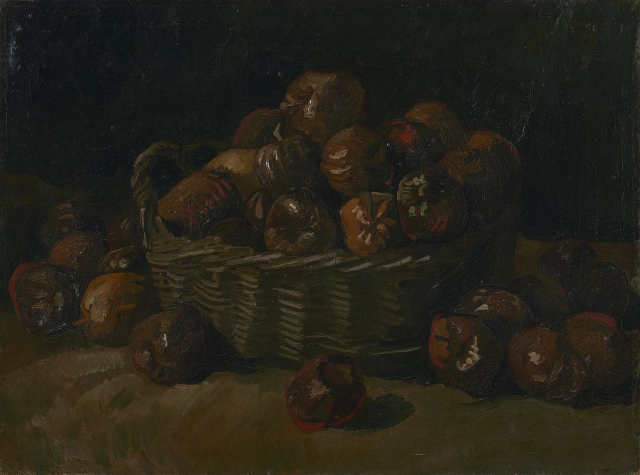 Kosár alma alkotó: Vincent van Gogh
