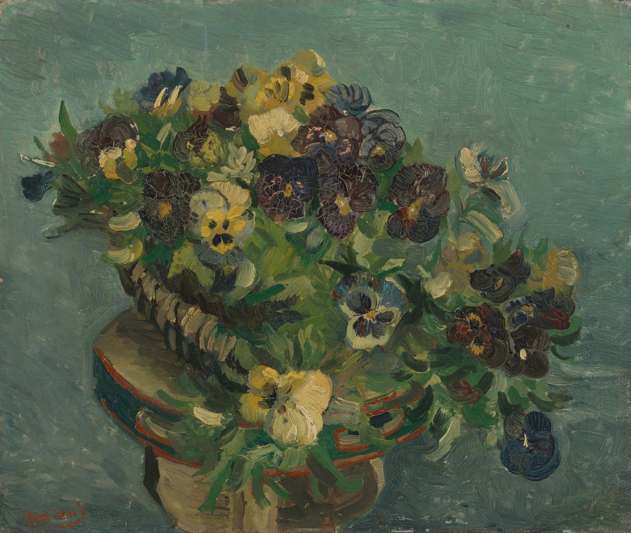 Árvácska kosár alkotó: Vincent van Gogh