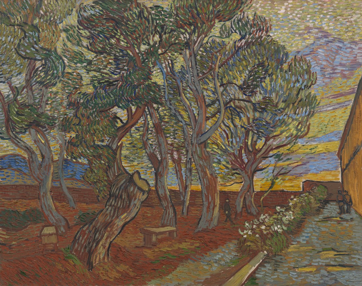 A menedékház kertje alkotó: Vincent van Gogh