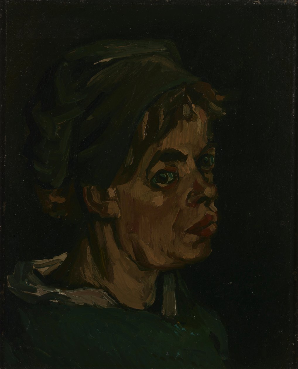 Egy nő feje alkotó: Vincent van Gogh