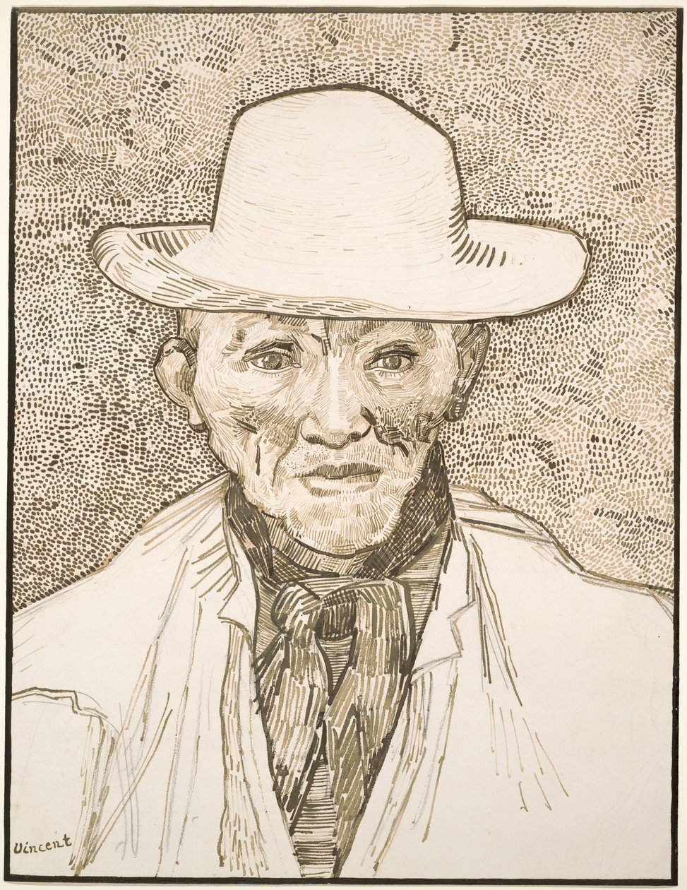 Camargue parasztja alkotó: Vincent van Gogh