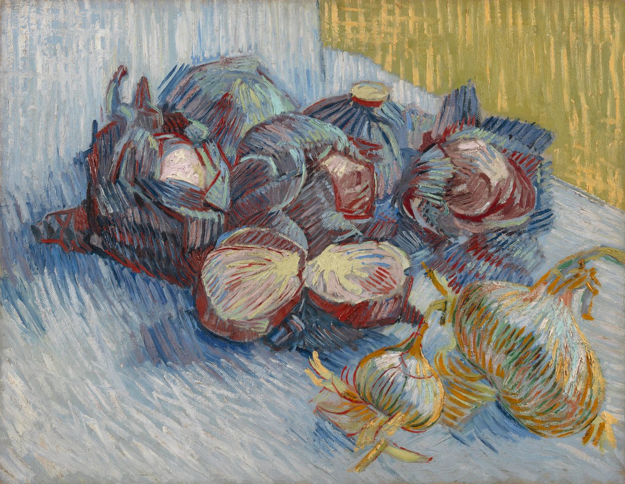 Vörös káposzta és hagyma alkotó: Vincent van Gogh