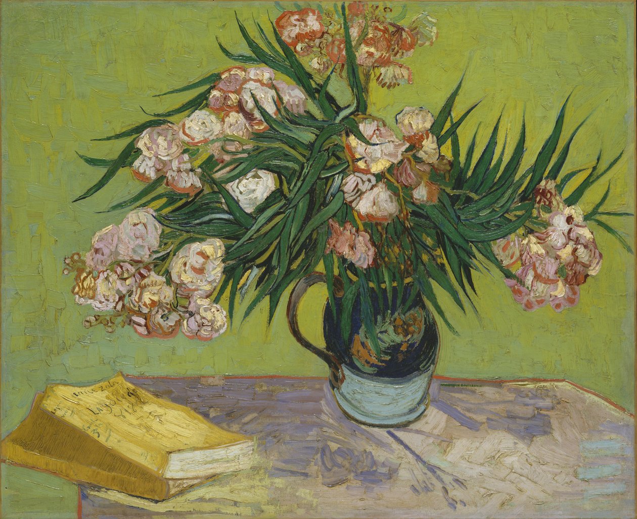 Csendélet oleanderrel alkotó: Vincent van Gogh