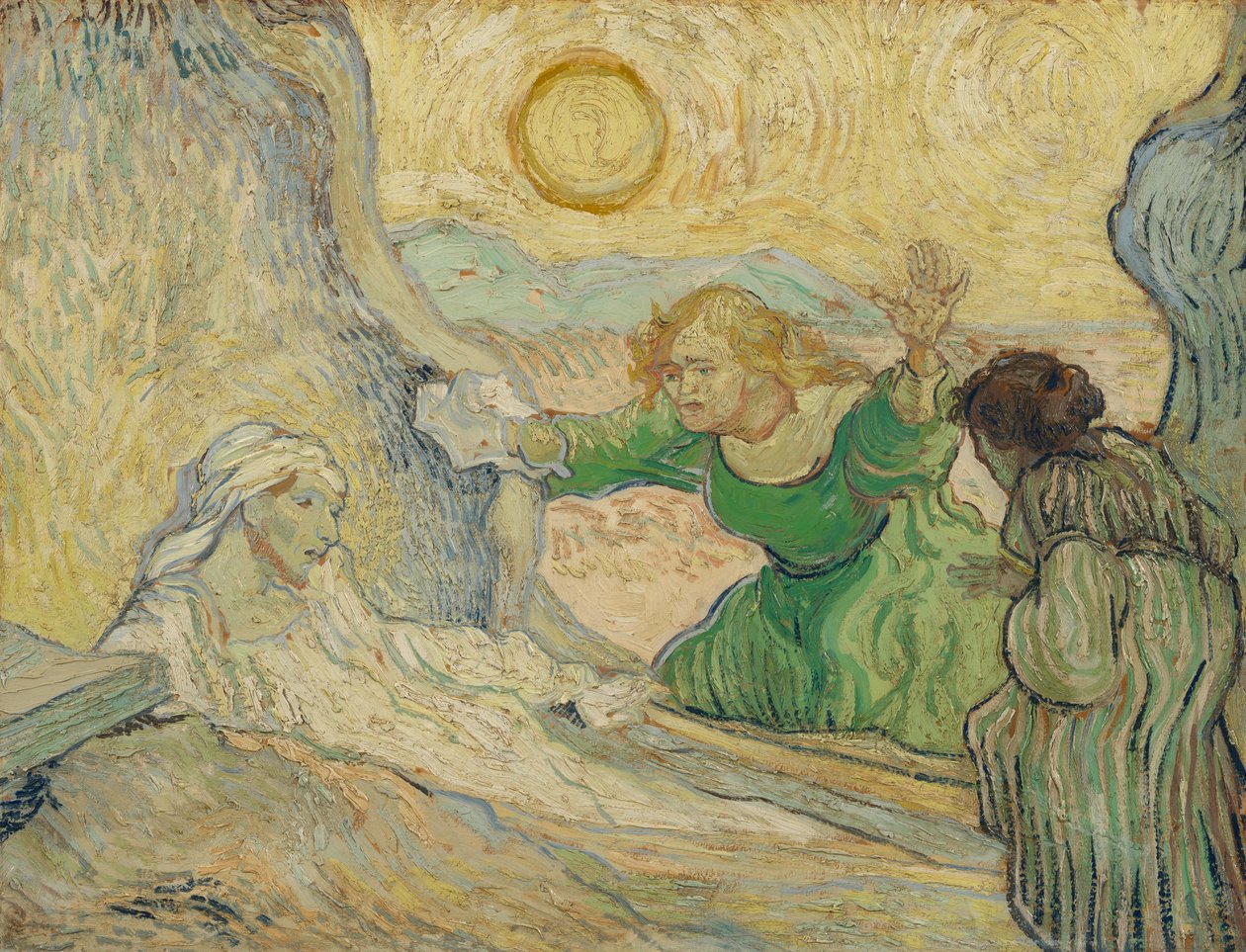 Lázár felemelése alkotó: Vincent van Gogh