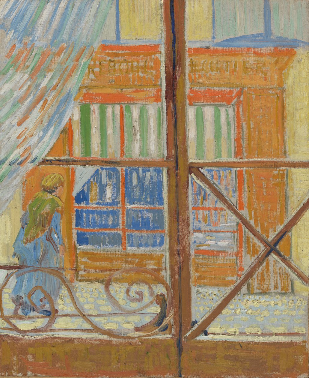 Nézet egy hentesüzletre alkotó: Vincent van Gogh