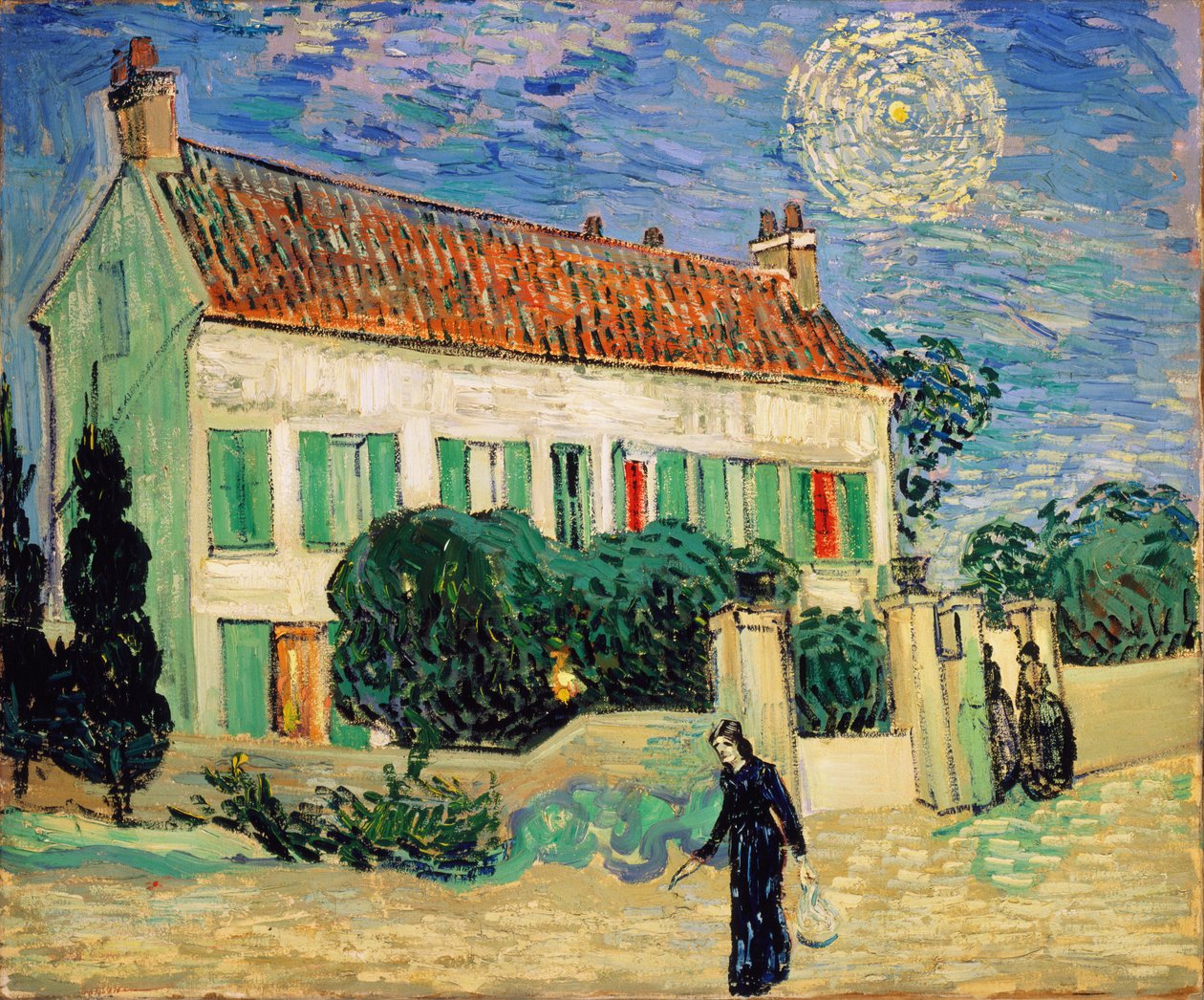 Fehér Ház éjszaka alkotó: Vincent van Gogh
