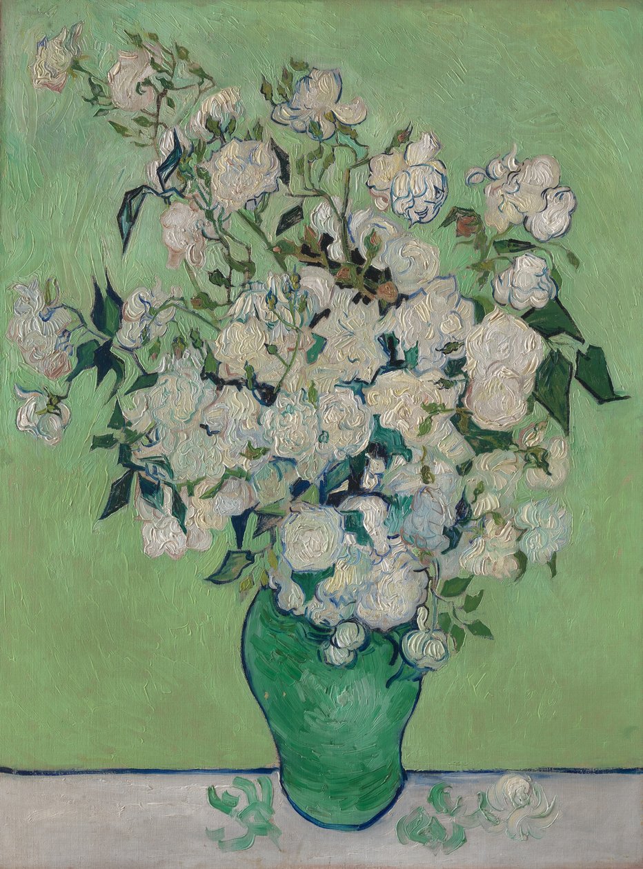 Egy rózsaváza, 1890 alkotó: Vincent van Gogh