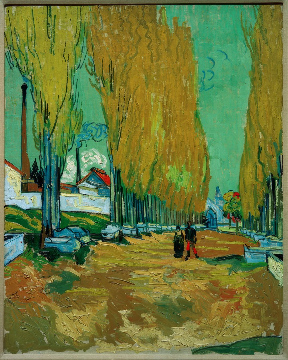 Allée des Tombeaux (Les Alyscamps) alkotó: Vincent van Gogh