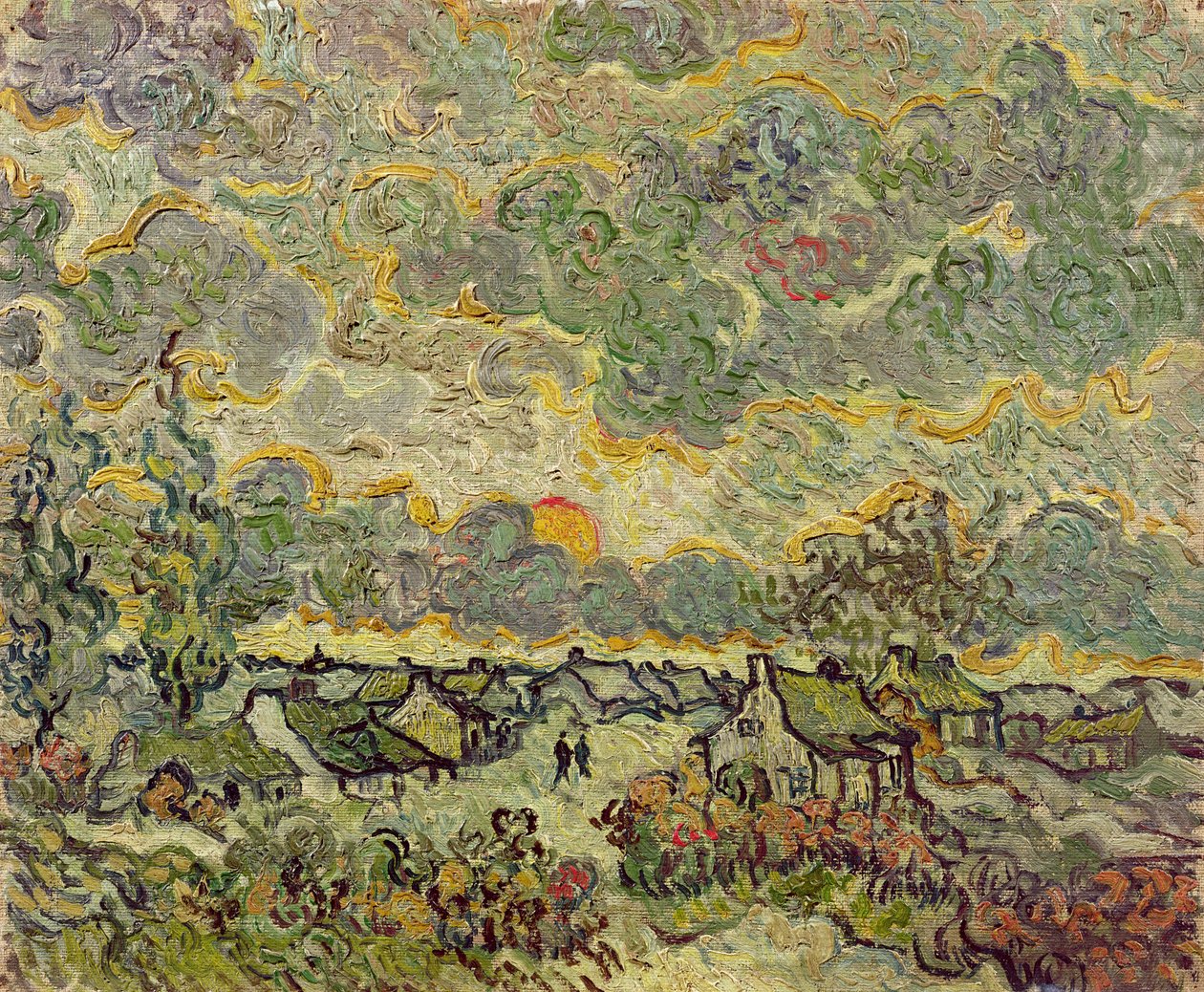 Őszi táj, 1890 alkotó: Vincent van Gogh