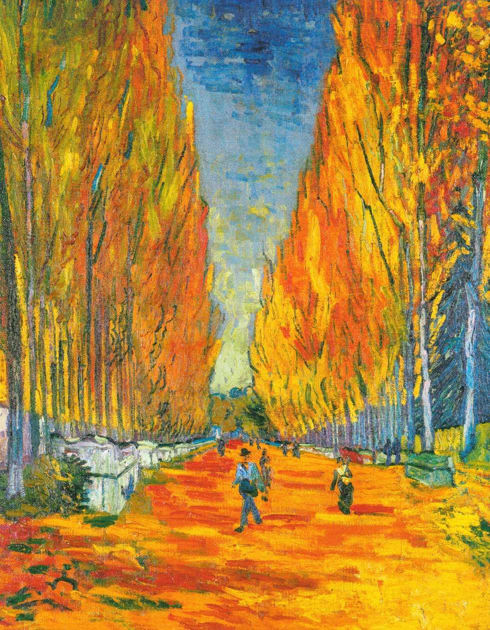 Sugárút Arles -ban alkotó: Vincent van Gogh