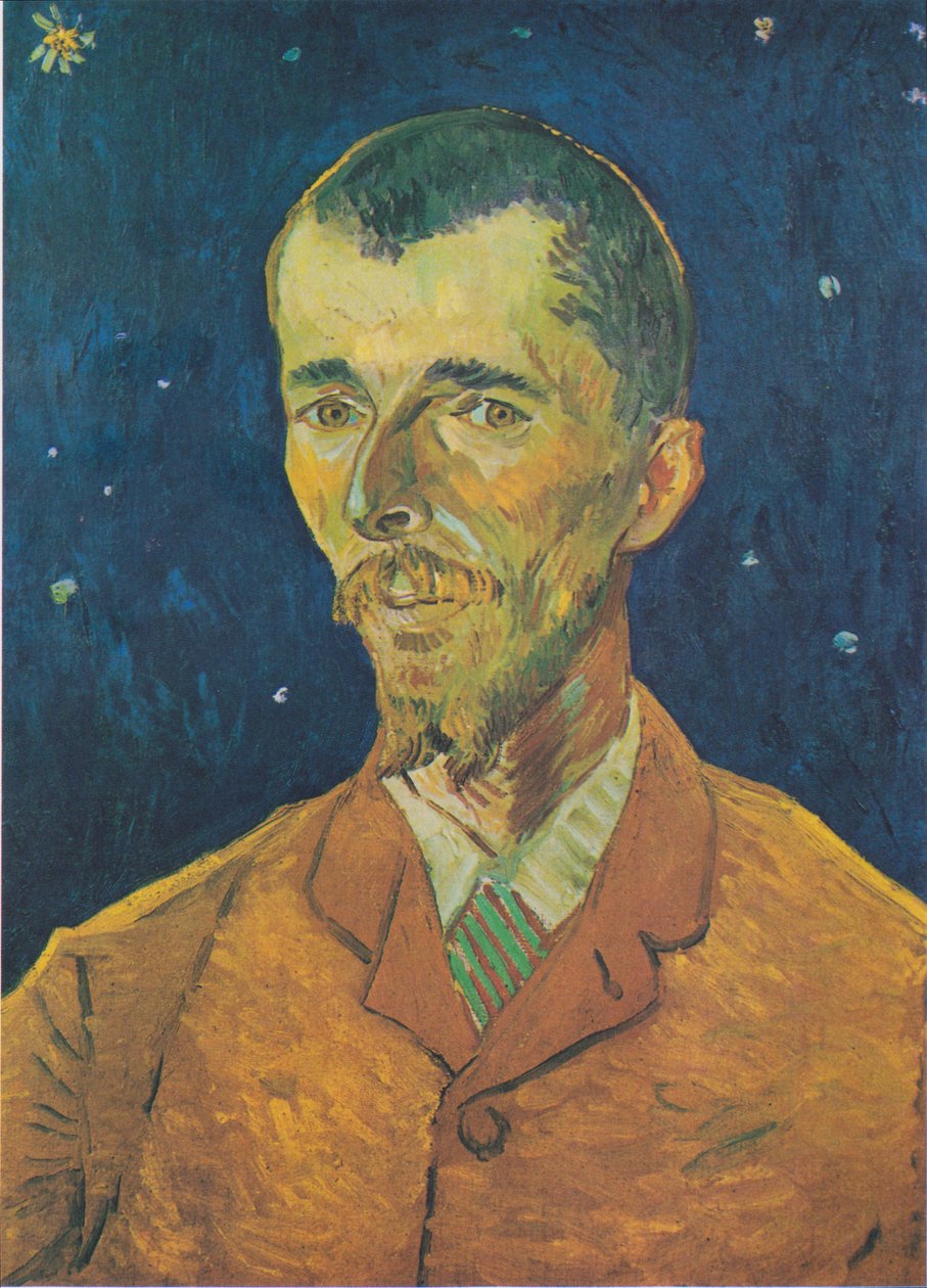 Eugéne Boch belga költő portréja alkotó: Vincent van Gogh