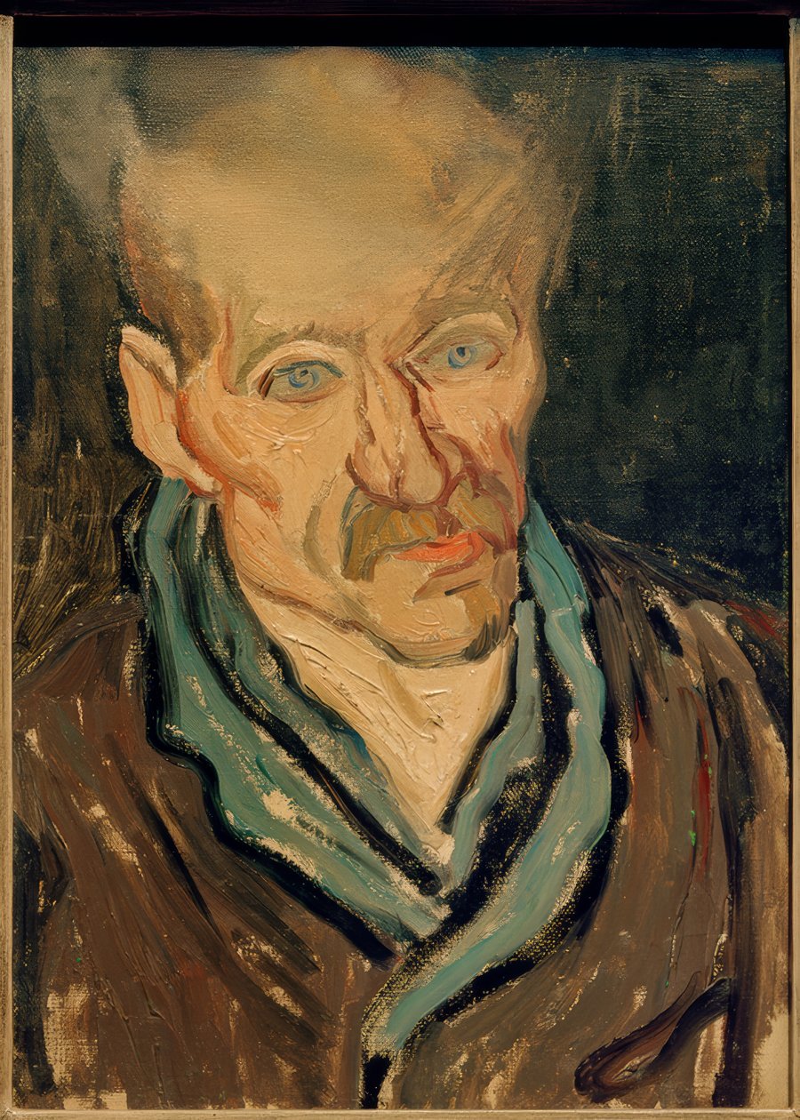 Portré egy betegről a Saint-Paul kórházban alkotó: Vincent van Gogh