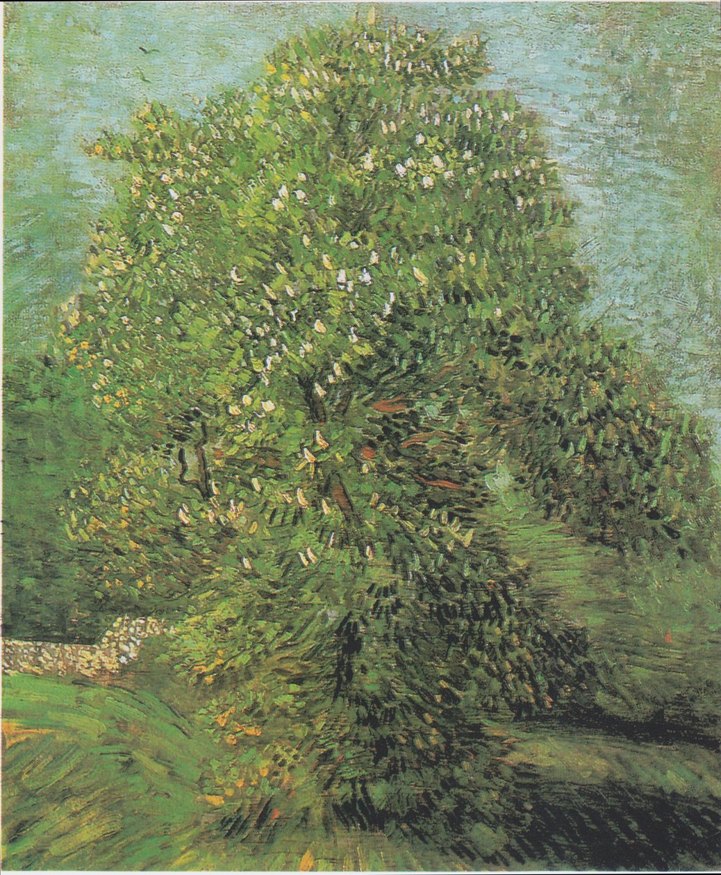 Virágzó gesztenyefa alkotó: Vincent van Gogh