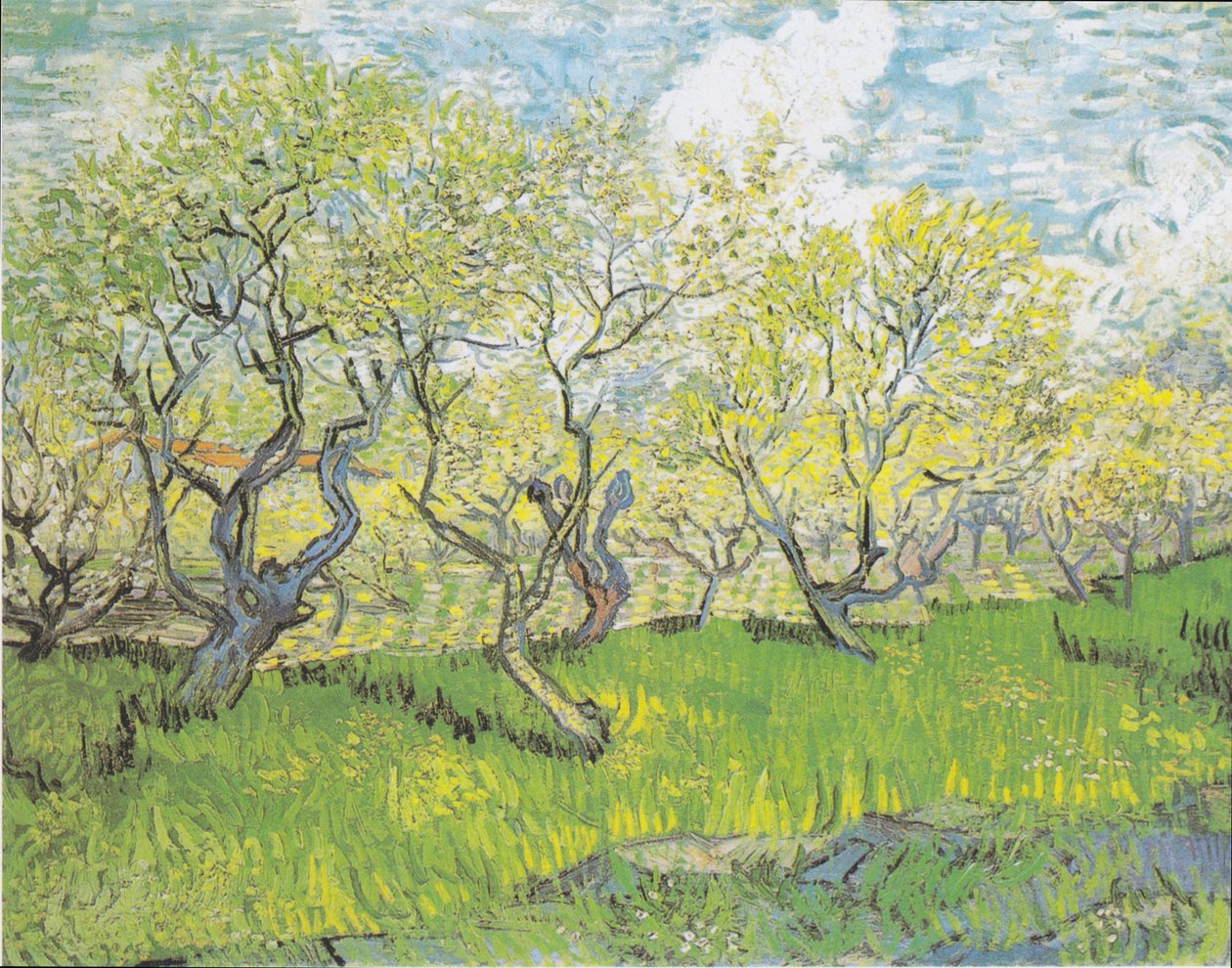 Virágzó gyümölcsös 3 alkotó: Vincent van Gogh