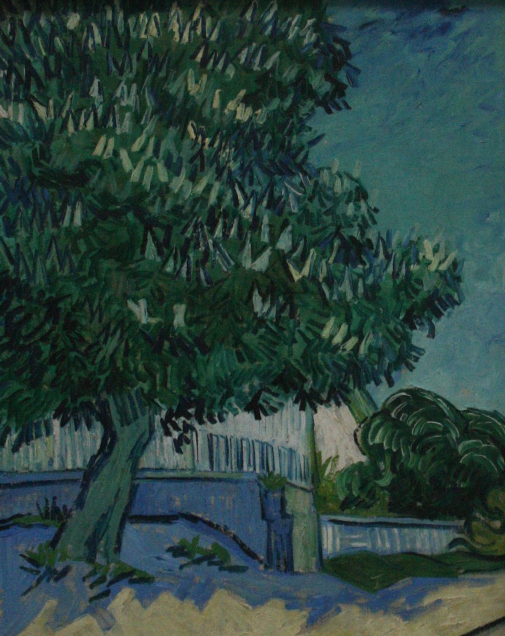 Virágzó gesztenyefák alkotó: Vincent van Gogh