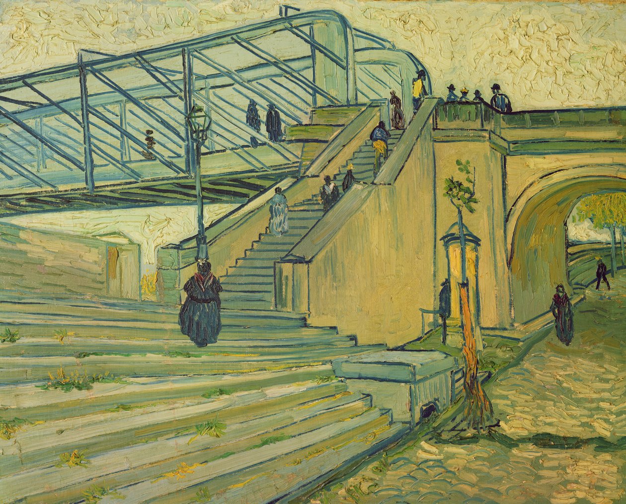 Trinquetaille-i híd, 1888 alkotó: Vincent van Gogh