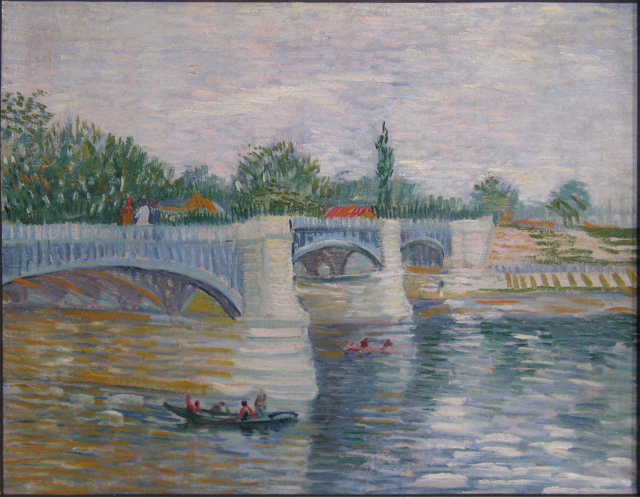 De Seine találkozott Pont de la Grande Jatte -vel alkotó: Vincent van Gogh