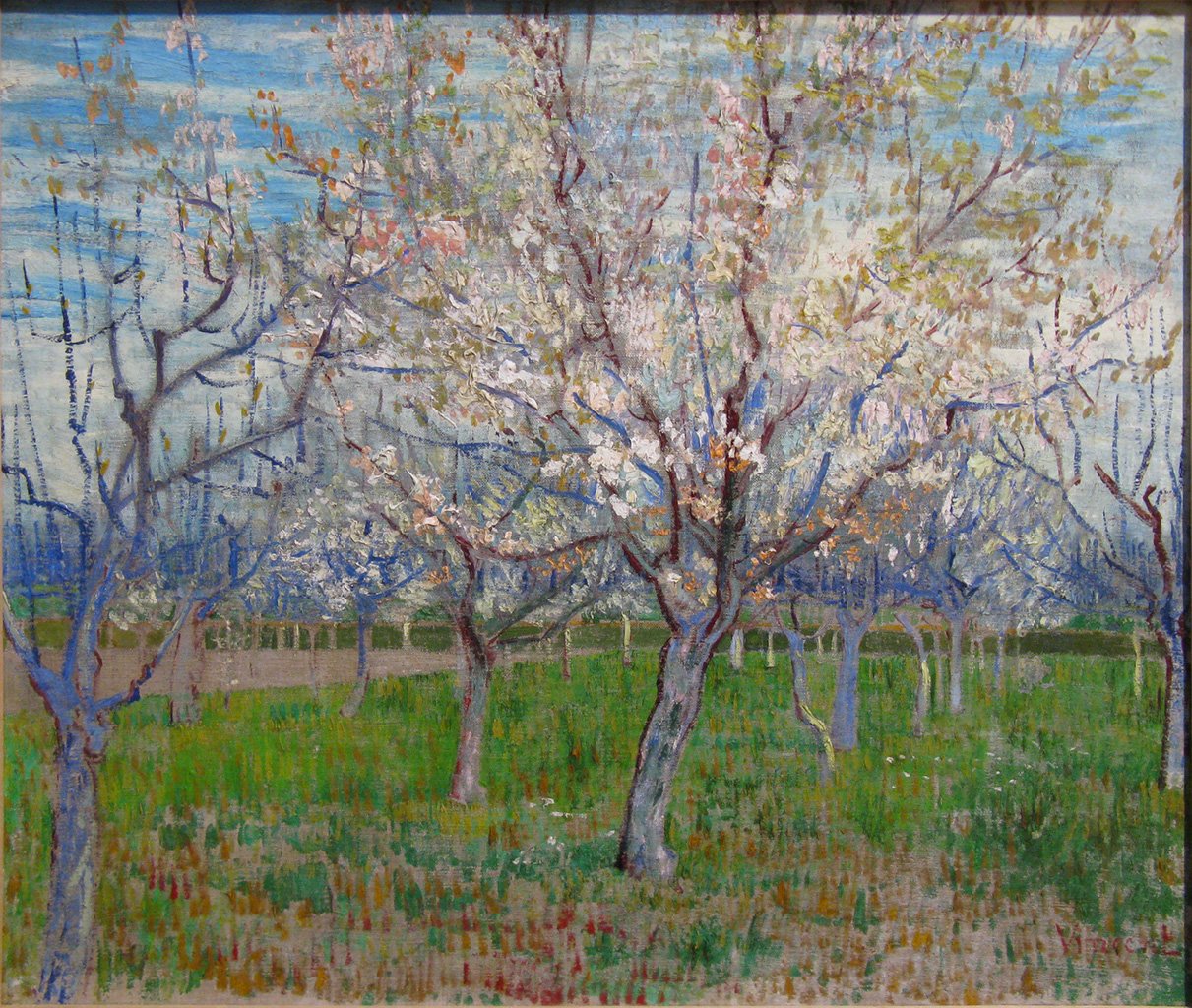 A rózsaszín gyümölcsös alkotó: Vincent van Gogh