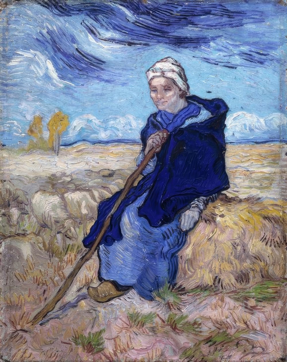 A pásztorlány alkotó: Vincent van Gogh