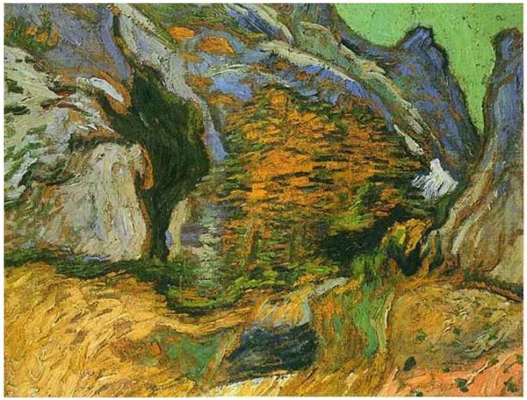 A Peiroulets -szoros alkotó: Vincent van Gogh