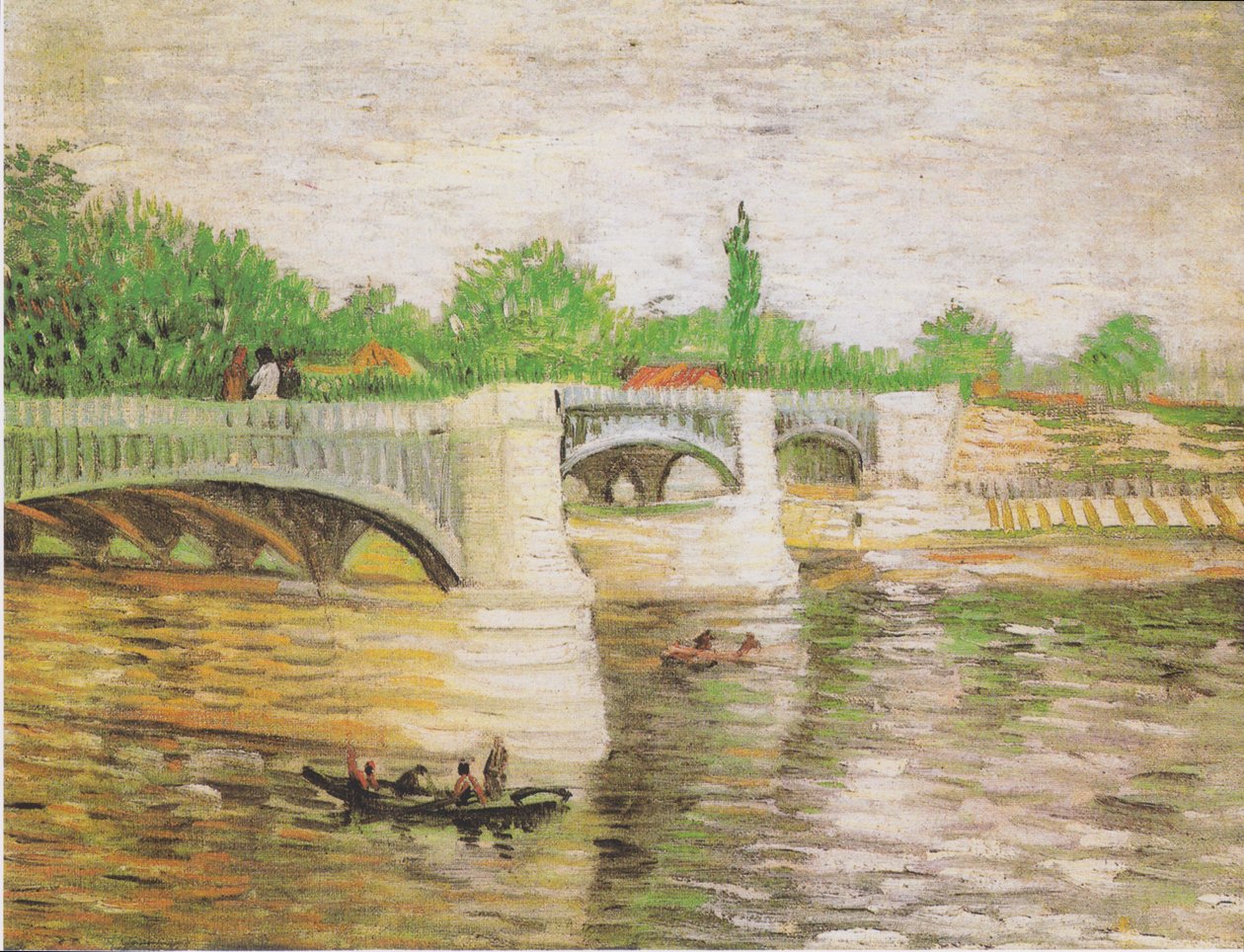 A Szajna és a Pont de la Grande Jatte alkotó: Vincent van Gogh