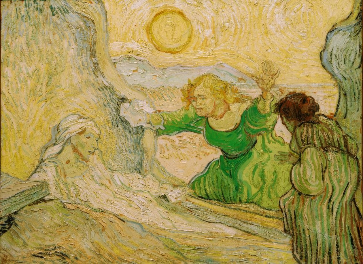 Lázár feltámadása alkotó: Vincent van Gogh