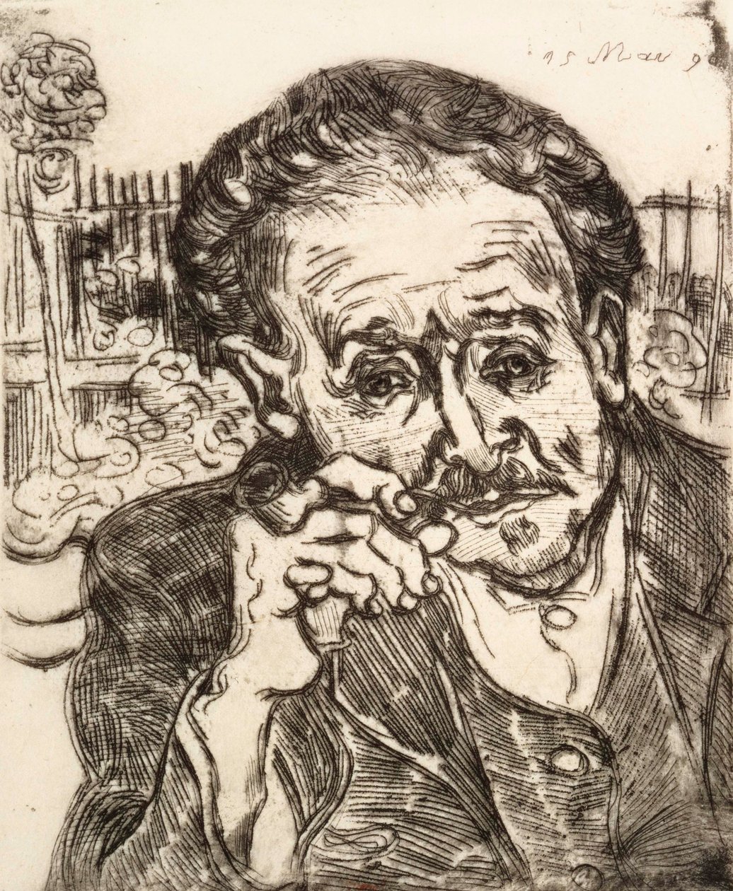 Dr. Gachet alkotó: Vincent van Gogh