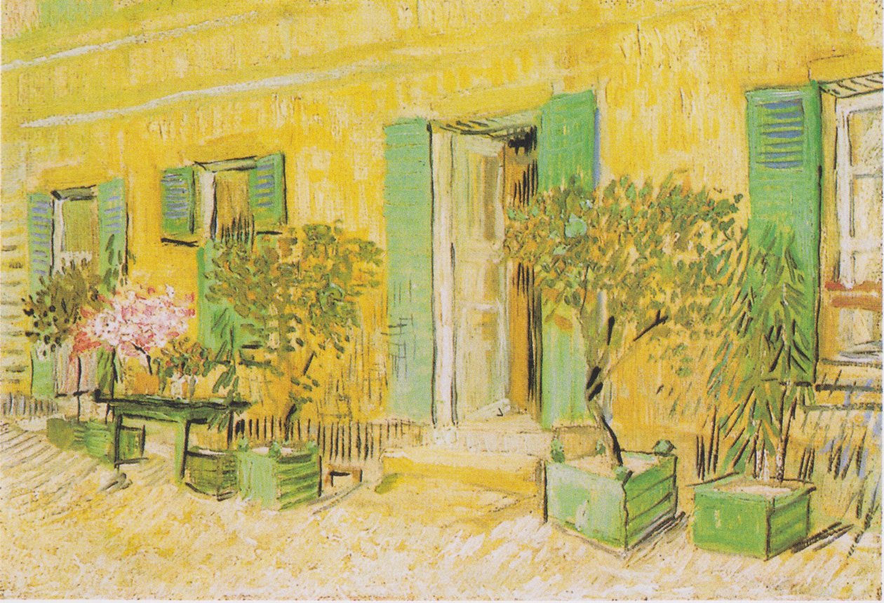Egy étterem bejárata Asnières -ben alkotó: Vincent van Gogh