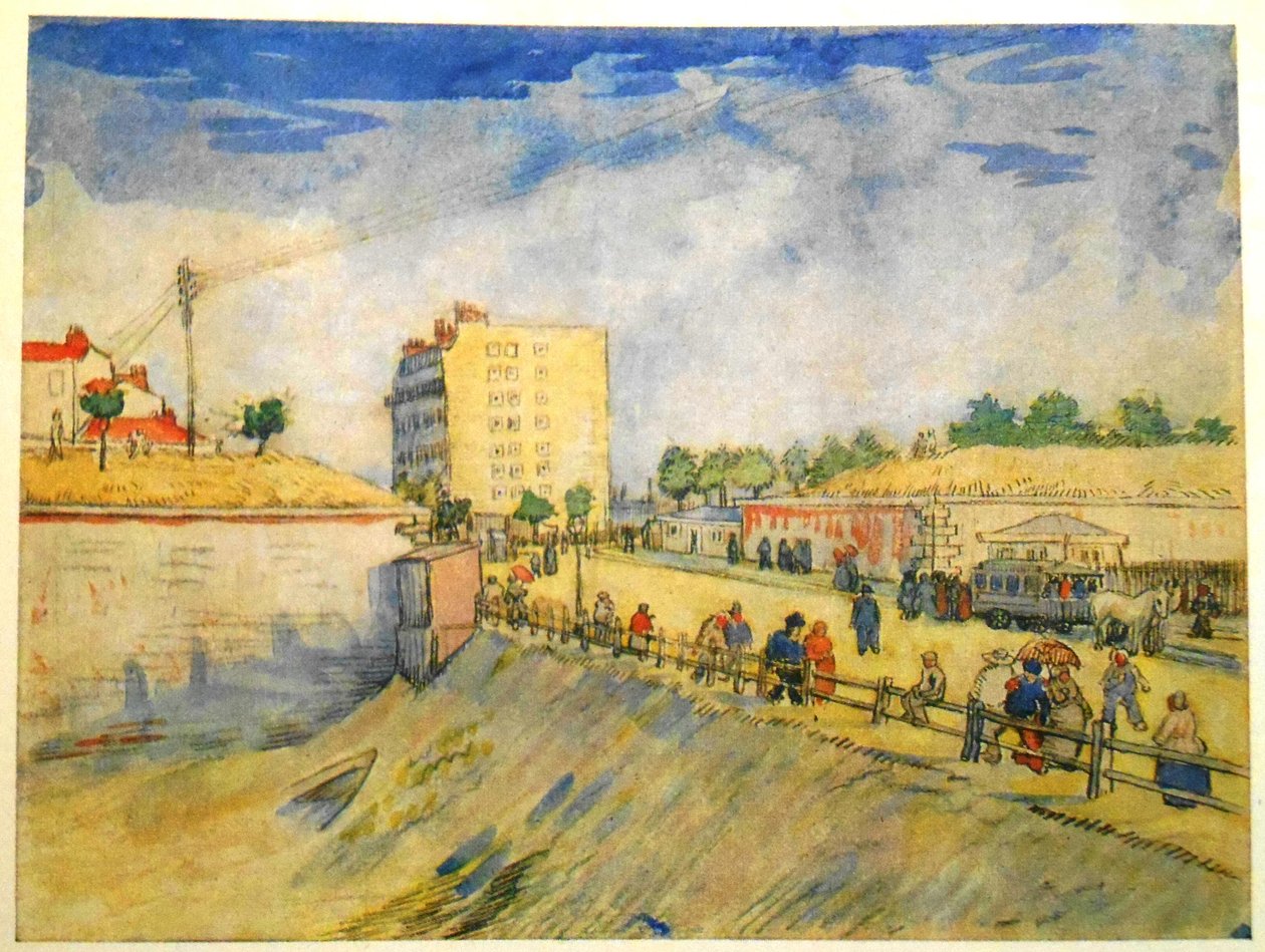 Bejárat Párizsba lovaskocsival alkotó: Vincent van Gogh