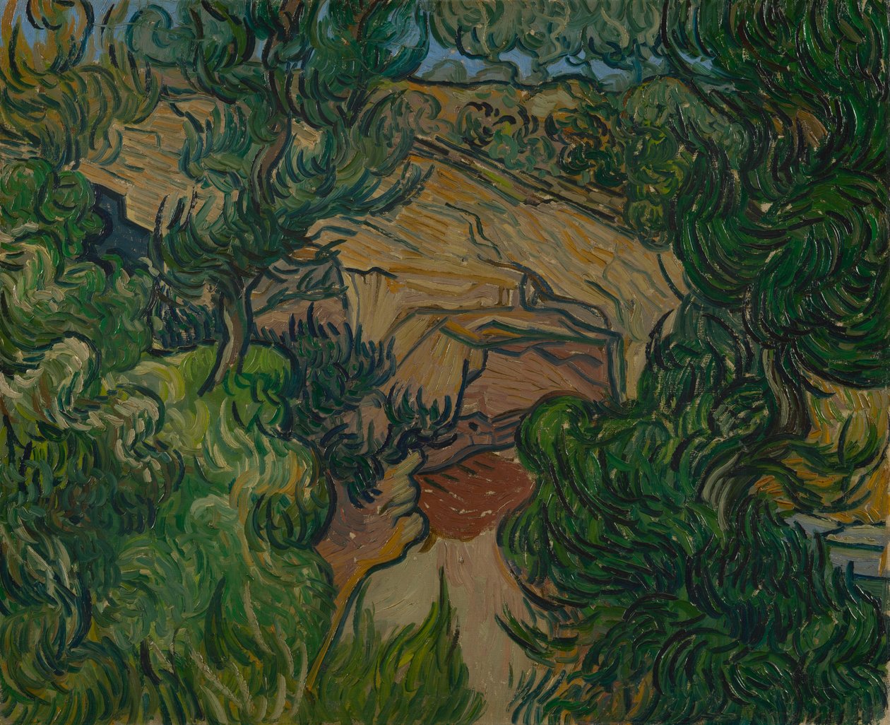 Bejárat a kőfejtőbe alkotó: Vincent van Gogh