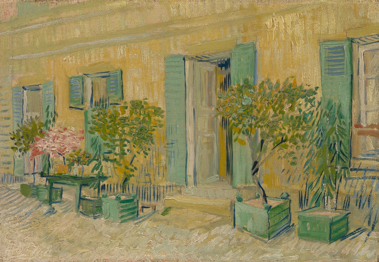 Az Asnières-i étterem külseje alkotó: Vincent van Gogh