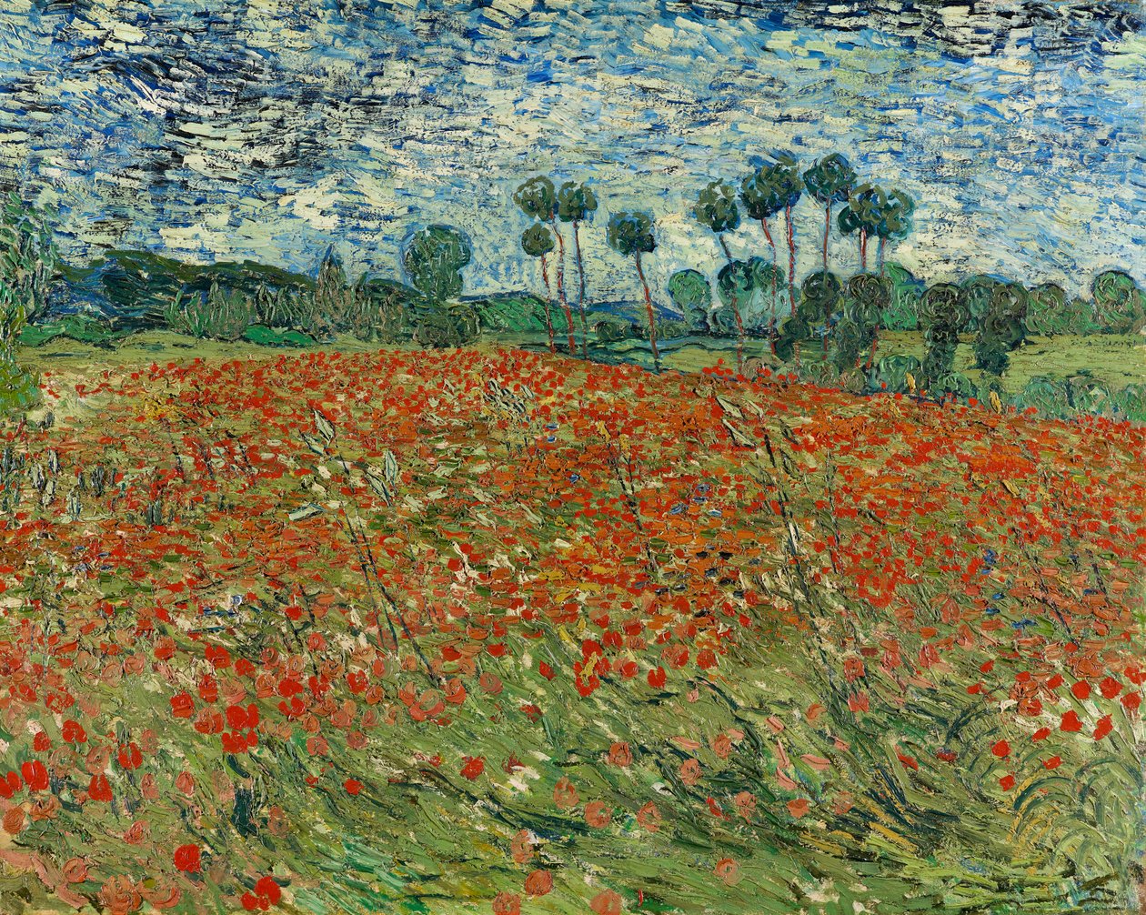 Pipacsmező, Auvers-sur-Oise, 1890 alkotó: Vincent van Gogh