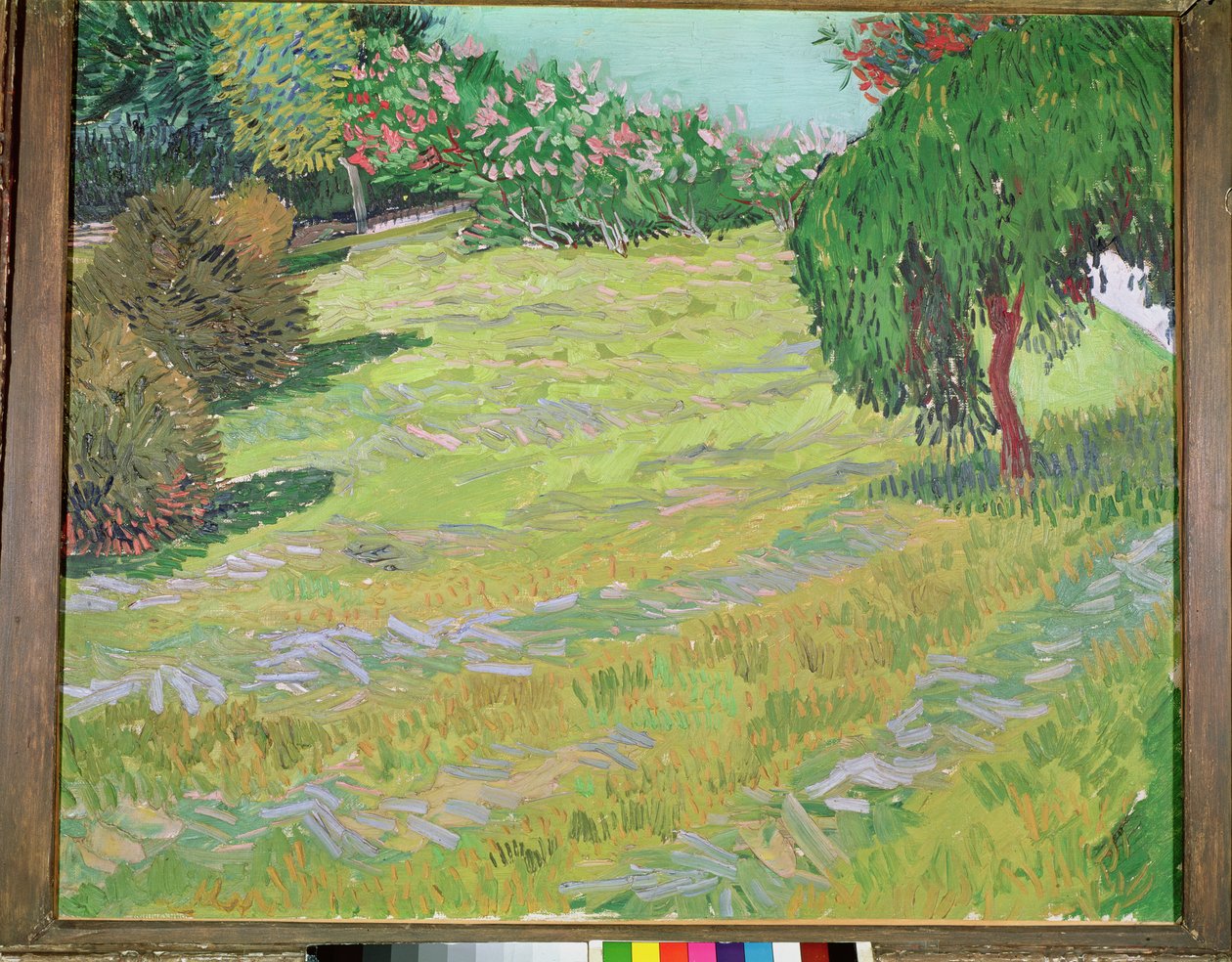 Mező síró fűzfával, 1888 alkotó: Vincent van Gogh