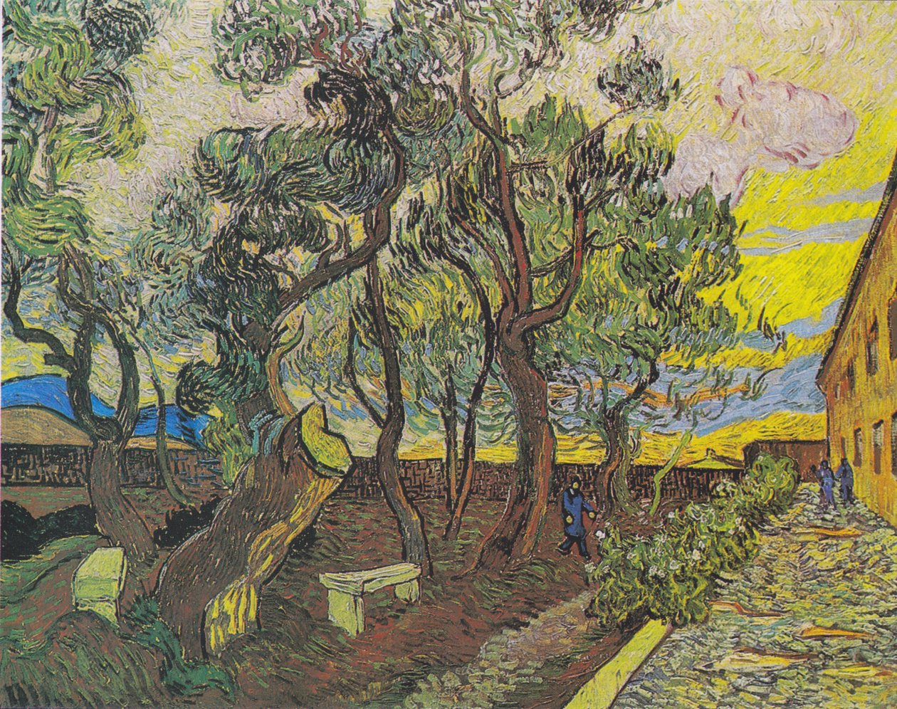 A Saint-Paul Kórház kertje 3 alkotó: Vincent van Gogh
