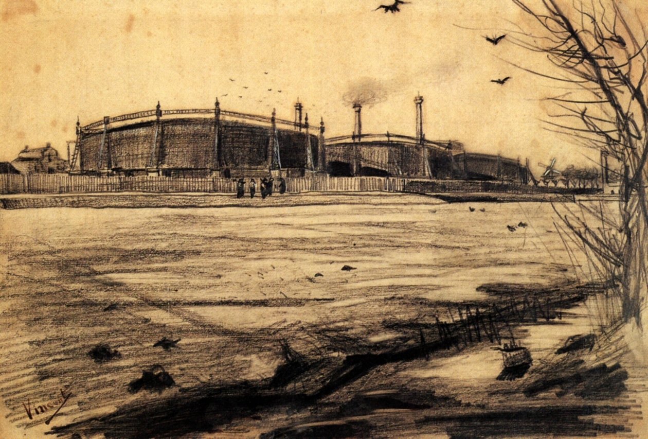 Gázművek (F924) alkotó: Vincent van Gogh