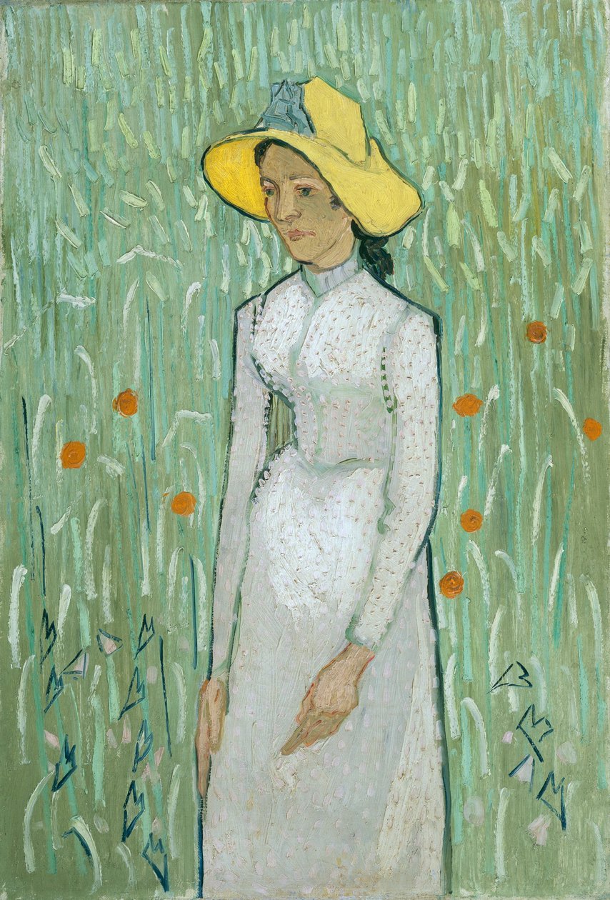 Fehér ruhás lány, 1890 alkotó: Vincent van Gogh