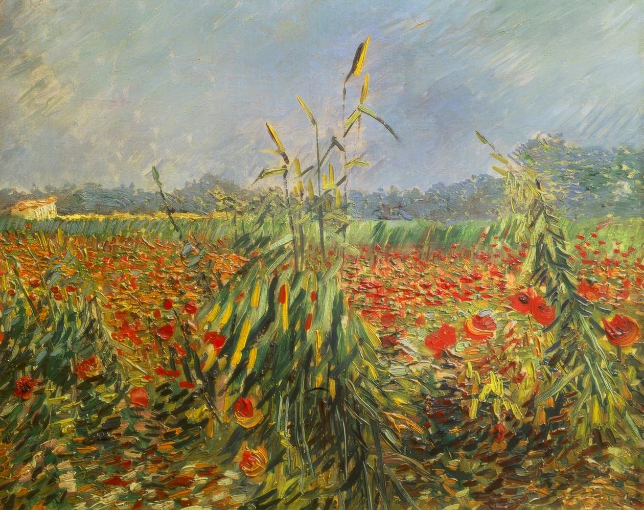 Zöld kukoricaszár alkotó: Vincent van Gogh