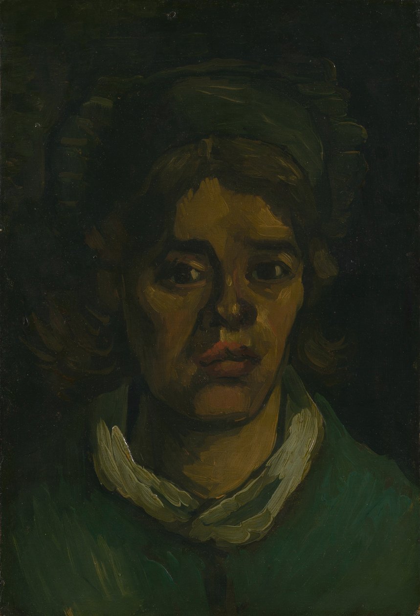 Egy nő feje alkotó: Vincent van Gogh