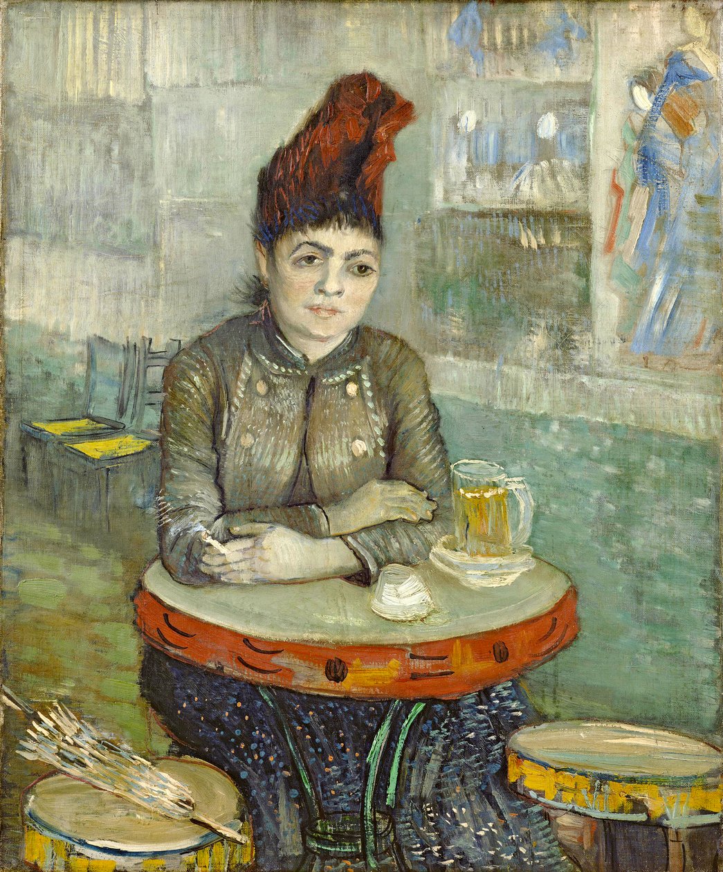 A kávézóban: Agostina Segatori, Le tambourin alkotó: Vincent van Gogh